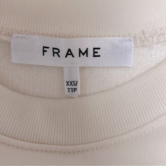 Frame Script Logo Embroidered Sweatshirt - Picture 4 of 9